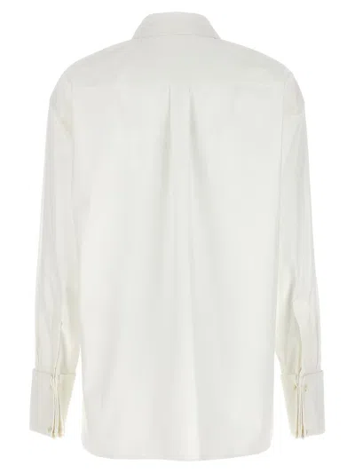 Bally Shirt Collar Long Sleeves In White
