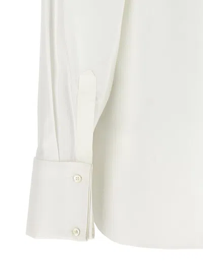 Bally Shirt Collar Long Sleeves In White