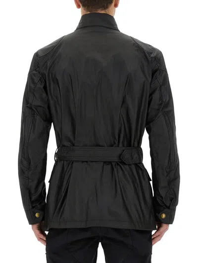 Shop Belstaff Giacca A Vento Trialmaster In Black