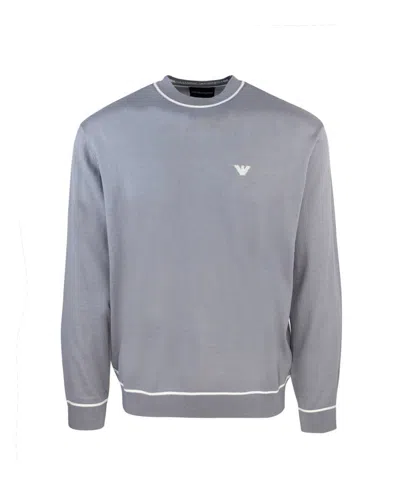 Shop Emporio Armani Sweater In Grey