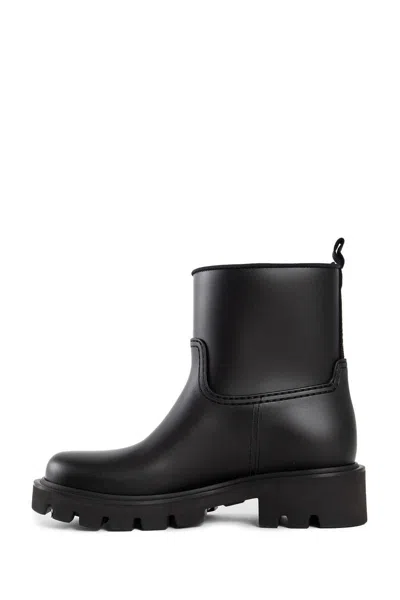 Shop Moncler Ankle Boots In Black