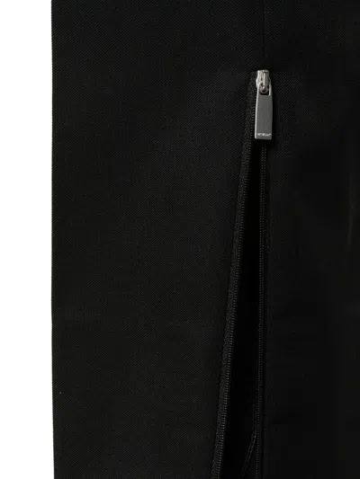 Off-white Tailored Trousers In Black Blac