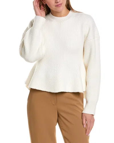 A.l.c A. L.c. Eliza Wool-blend Sweater In White