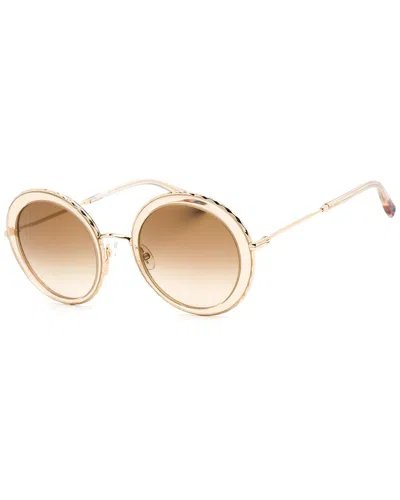 Shop Missoni Women's Mis0033 51mm Sunglasses In Gold