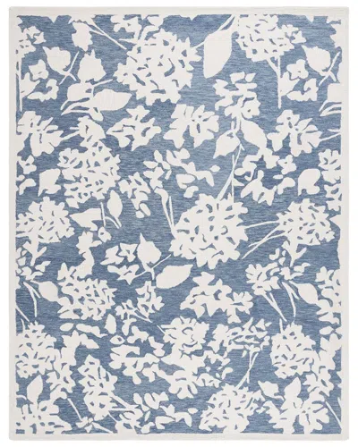 Ralph Lauren Safavieh Lauren  Dylan Hand Tufted Wool-blend Rug In Blue