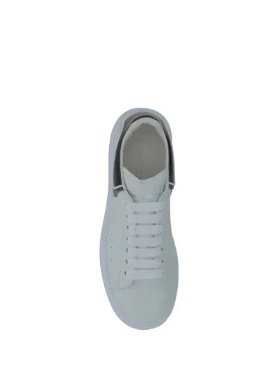 Shop Alexander Mcqueen Sneakers In White/ash Grey/multi