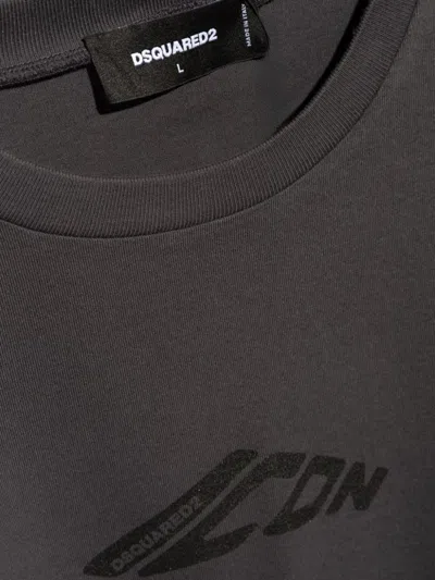 Dsquared2 Icon Drop-shoulder Cotton T-shirt