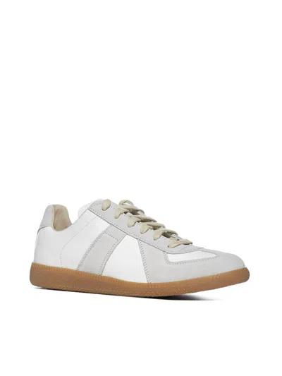 Shop Maison Margiela Sneakers In Dirty White