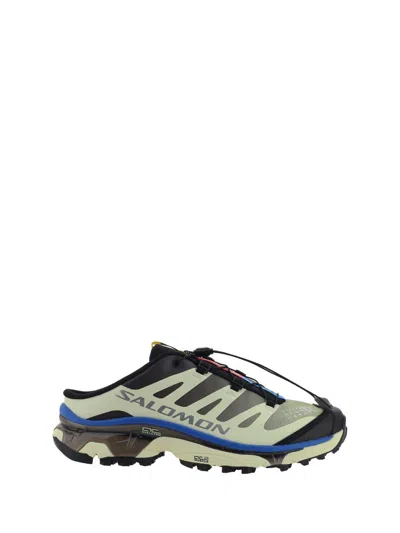 Shop Mm6 Maison Margiela Sneakers In Transparent Yellow/shale/lapis Blue