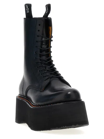 Shop R13 ' X-stack' Boots In Black