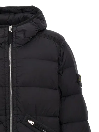 Shop Stone Island 'seamless Tunnel Nylon Down-tc' Down Jacket In Black