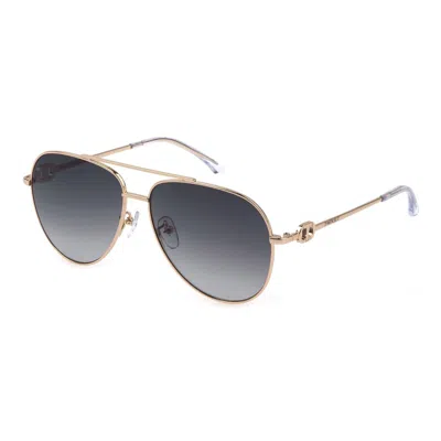 Shop Twinset Sunglasses In Rosé Gold