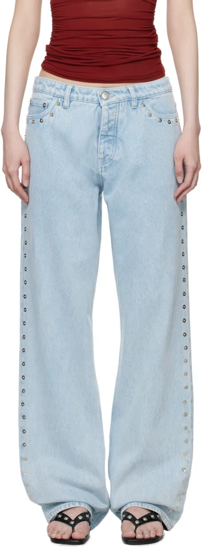 Shop Paloma Wool Blue Crowd Jeans In 832 Denim