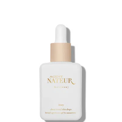 Agent Nateur Holi (sun) Spf 50 Dewy Tinted Skin Drops 30ml (various Shades) In Ivory