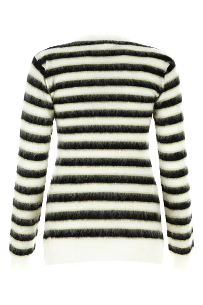 Marni Striped Crewneck Pullover