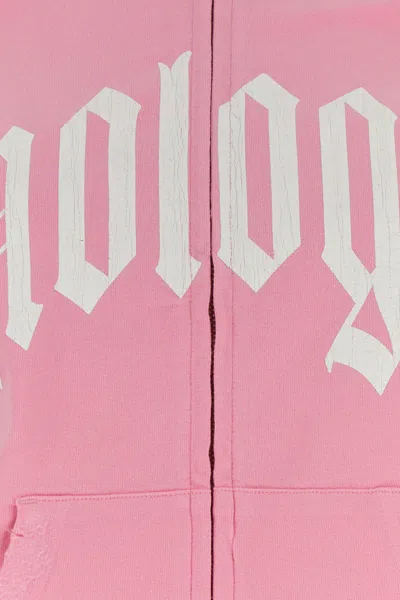 Balenciaga Stretch Cotton Sweatshirt With Front Pockets