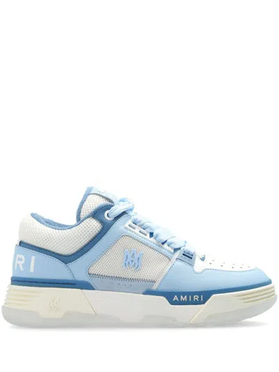 Shop Amiri Ma-1 Panelled Sneakers - Men's - Calf Leather/rubber/fabric In White