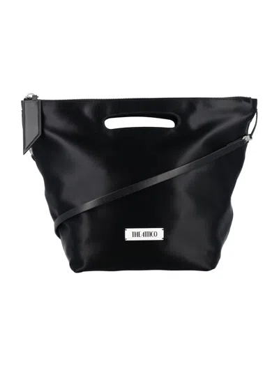 Shop Attico Via Dei Giardini 30 Tote Bag In Black