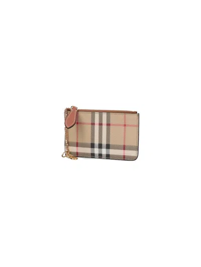 Burberry Wallets In Brown