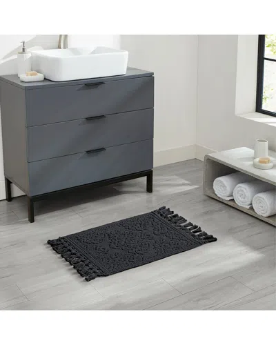 Jean Pierre New York Ricardo Cotton Fringe Bath Rug Set