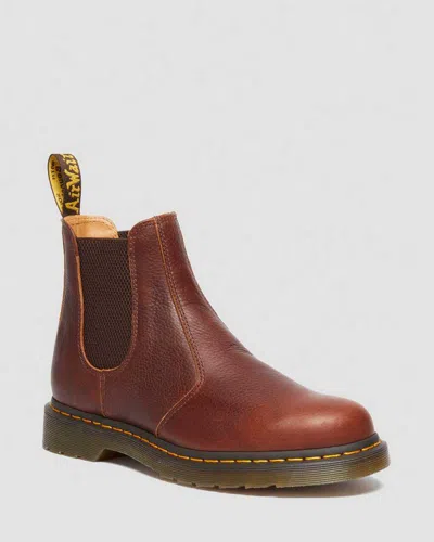 Dr. Martens 2976 Slip Resistant Parker Life Shield Chelsea Boots In Braun