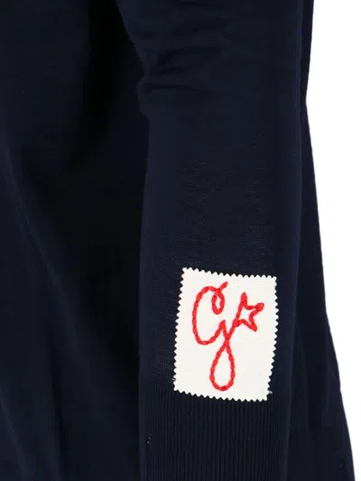 Shop Golden Goose Sweaters In Navy