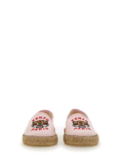 Shop Kenzo Espadrille Slip-on In Pink