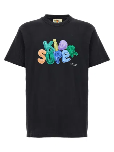 Shop Kidsuper T-shirt Logo In Black