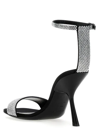 Sergio Rossi Evangelie Sandals Black In Black