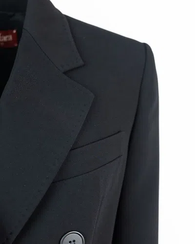 Max Mara Studio Jacket In Black
