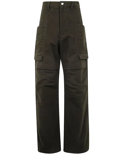 Shop Rick Owens Stefan Cargo Jeans In Green