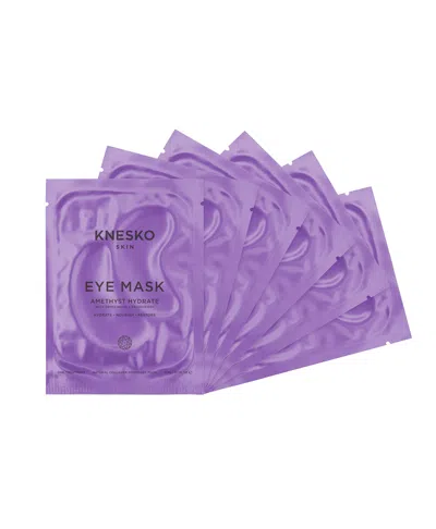 Knesko Amethyst Hydrate Collagen Eye Mask In Single Eye Mask