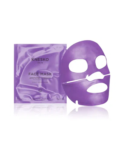 Knesko Amethyst Hydrate Collagen Mask & Amethyst Gemstone Roller Discovery Kit In Default Title