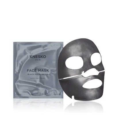 Knesko Black Pearl Detox Collagen Mask & Obsidian Gemstone Roller Discovery Kit In Default Title