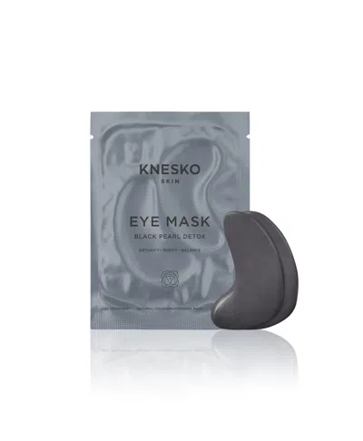 Knesko Black Pearl Detox Collagen Mask & Obsidian Gemstone Roller Discovery Kit In Default Title