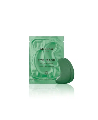 Knesko Green Jade Calm Collagen Mask & Green Jade Gemstone Roller Discovery Kit In Default Title