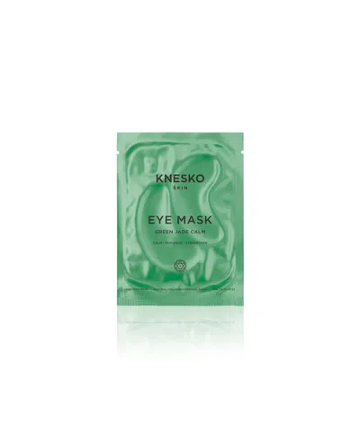 Knesko Green Jade Eye Mask In Single Eye Mask