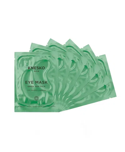 Knesko Green Jade Eye Mask In Single Eye Mask