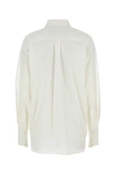 Bally Shirt Collar Long Sleeves In Bone15