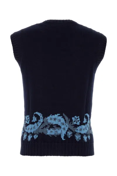 Shop Etro Knitwear In Blue