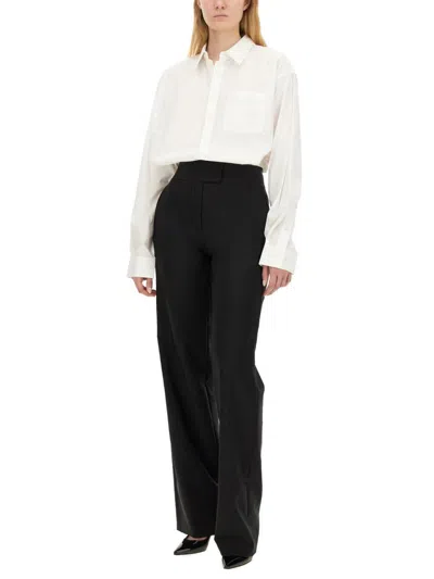 Helmut Lang Oversized Long-sleeve Shirt In White