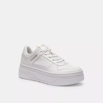 Coach Outlet Platform Sneaker In White