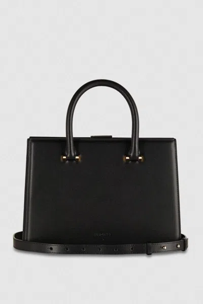 Shop Patrizia Pepe Handbag In Black