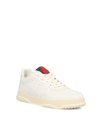 Shop Gucci Sneakers In Great White/g.w/g.w