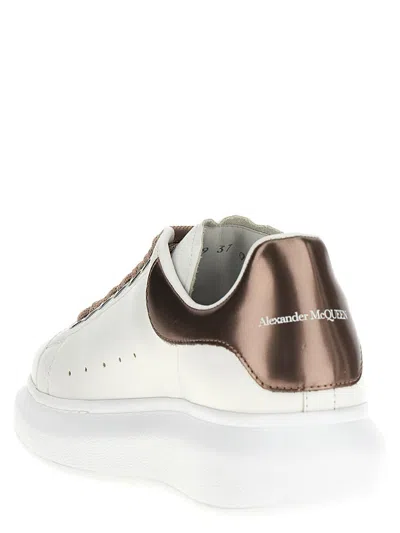 Shop Alexander Mcqueen 'larry' Sneakers In White