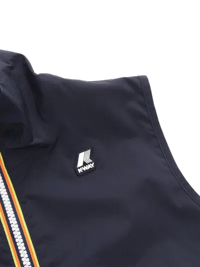 K-way Blu Valen Vest In Blue