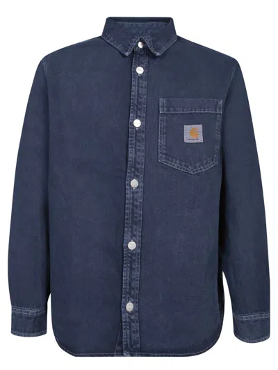 Shop Carhartt Wip Shirts In Blue