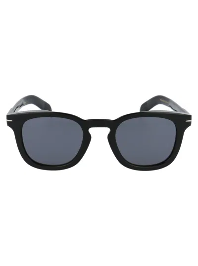 Shop Eyewear By David Beckham Sunglasses In 807t4 Black