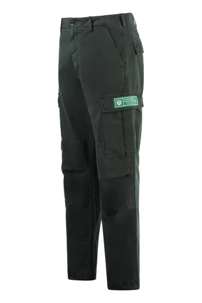 Shop Dolce & Gabbana Cotton Cargo-trousers In Green