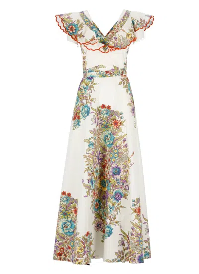 Shop Etro Dresses White